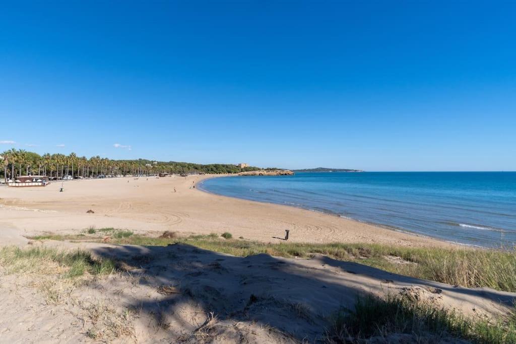 Privilegiado-Tarragona-50Mplaya-Wifi-Pool-Relax8 Exteriör bild