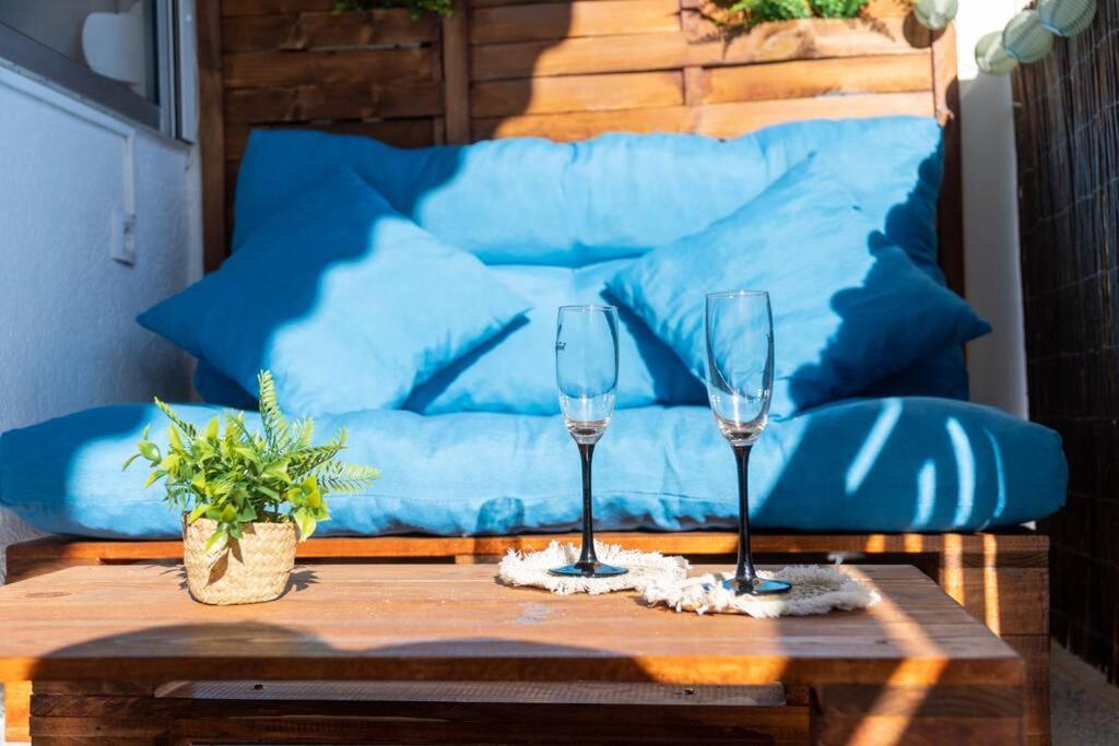 Privilegiado-Tarragona-50Mplaya-Wifi-Pool-Relax8 Exteriör bild