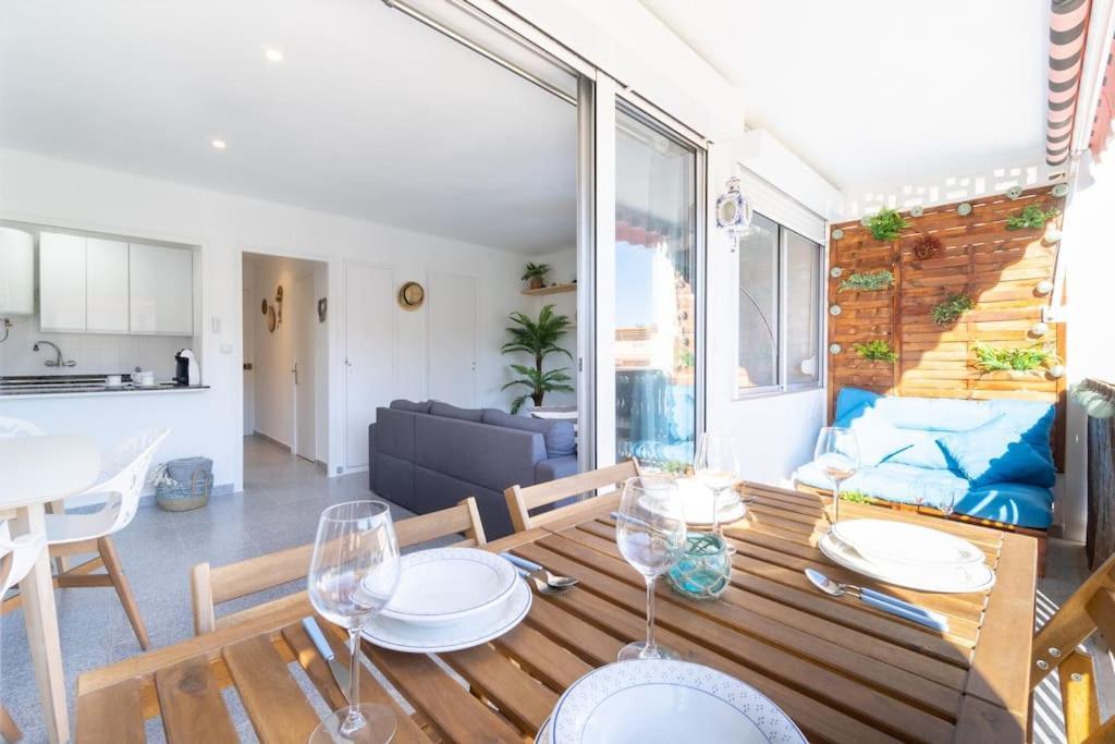Privilegiado-Tarragona-50Mplaya-Wifi-Pool-Relax8 Exteriör bild